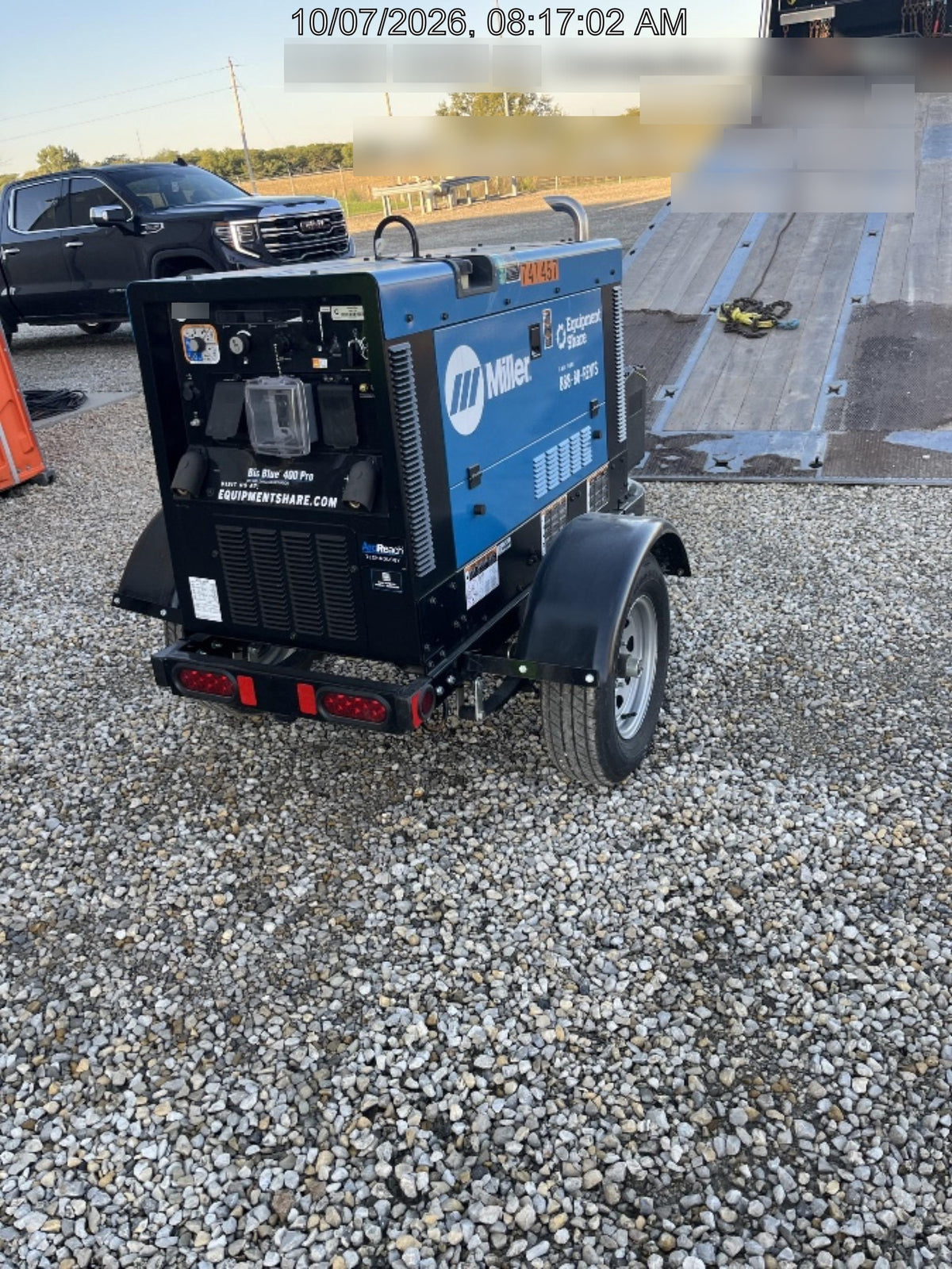 2026 MILLER ELECTRIC BIG BLUE 400
