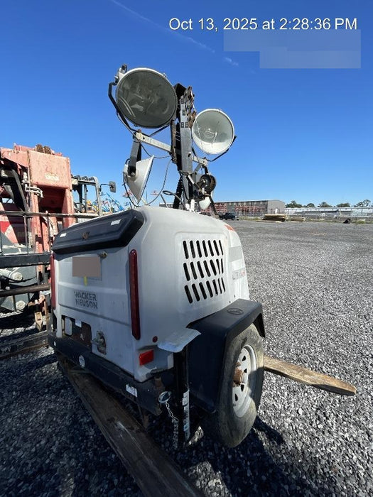 2018 Wacker Neuson LTV6L-MH Wacker Neuson LTV6L Mobile Light Tower w/Fuel Level Sensor Installed