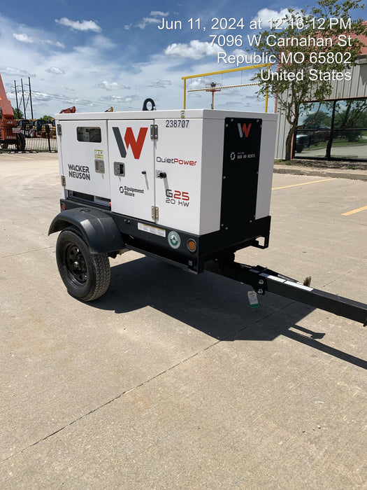 2022 WACKER NEUSON G25