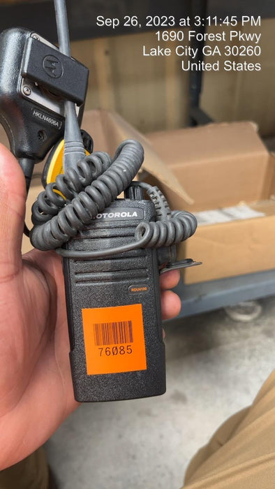 2020 MOTOROLA RDU4100