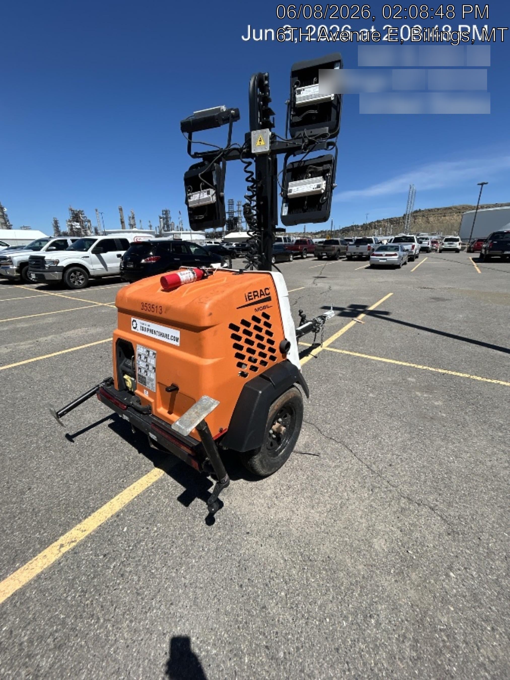2023 Generac MLT2 Diesel, Flex Switch 120V Input, Powerzone Controller, (4) 320W LED Lights, 4kW Generator, 39.9 Gal Fuel Tank, 2" Ball, T3