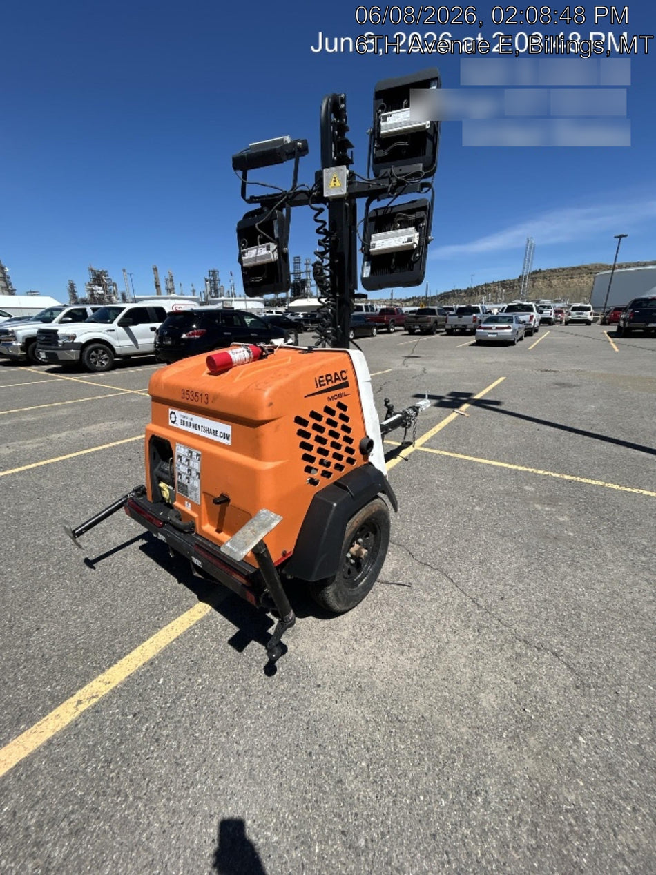 2023 Generac MLT2 Diesel, Flex Switch 120V Input, Powerzone Controller, (4) 320W LED Lights, 4kW Generator, 39.9 Gal Fuel Tank, 2" Ball, T3