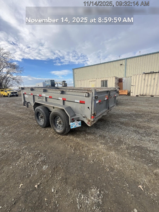 2021 DIAMOND C TRAILERS D812A72W