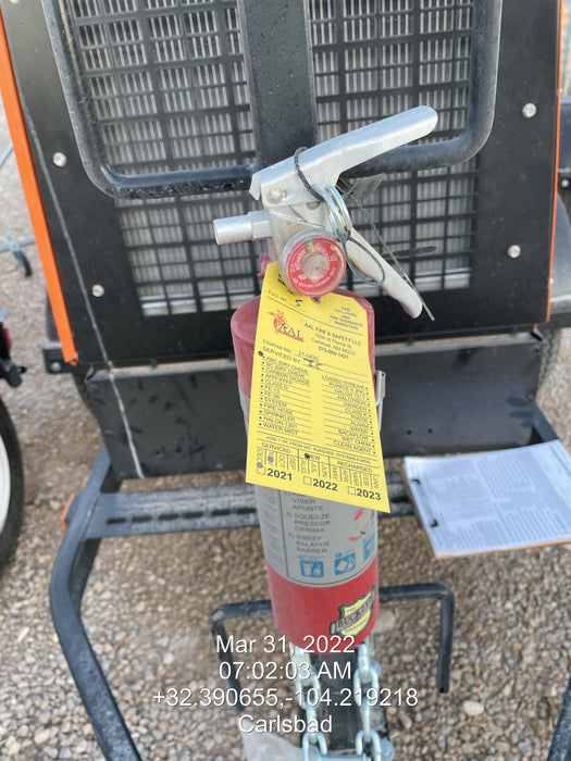 2021 Lincoln Electric Vantage 549X Ready Pak 3, ORANGE (includes trailer, cable rack, fender light kit)