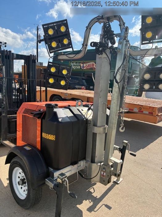 2024 Wanco WLTT-4MM4K Diesel, Deep Sea Controller, Shore Power Plug, Auto Start, (4) 350W LED Floodlights, 4kW Generator, 60 Gal Fuel Tank, 2" Ball, T3