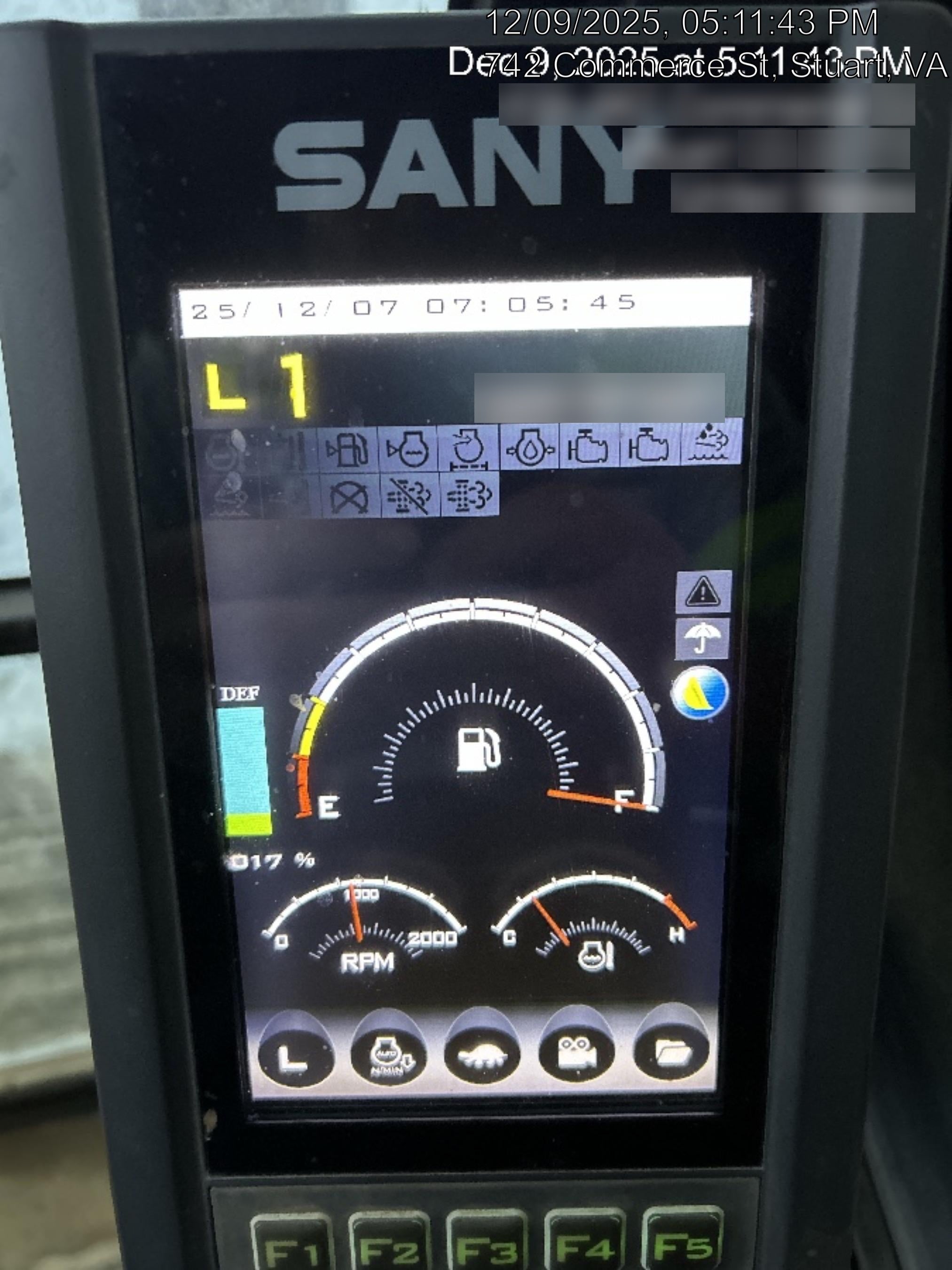 2018 SANY SY215