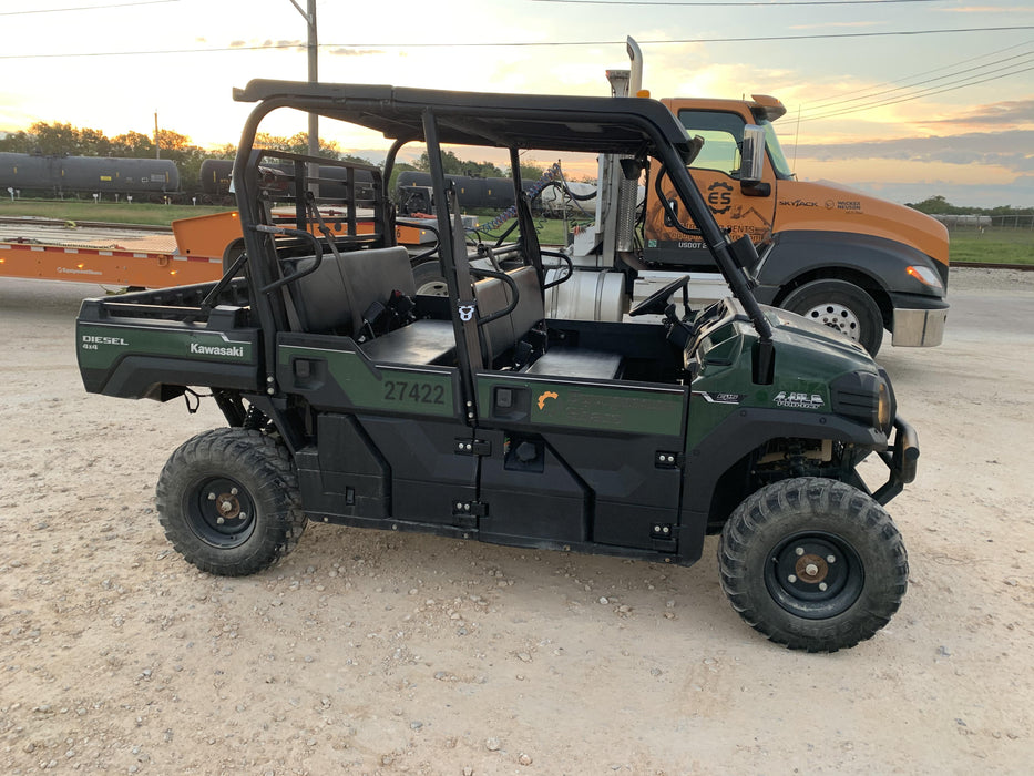 2019 Kawasaki Mule PRO-DXT Movement Alarm, Beacon, Hard Top, ES Track Hardware