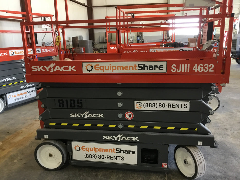 2018 Skyjack SJIII-4632 Skyjack SJIII4632 Scissor Lift w/Trojan Batteries