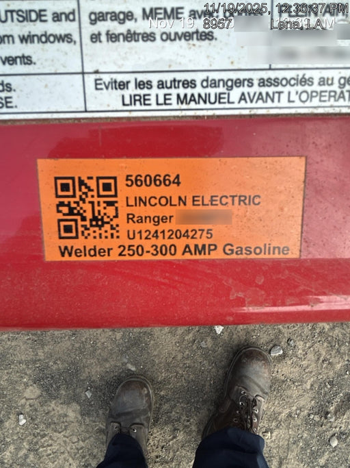 2025 LINCOLN ELECTRIC Ranger 260MPX