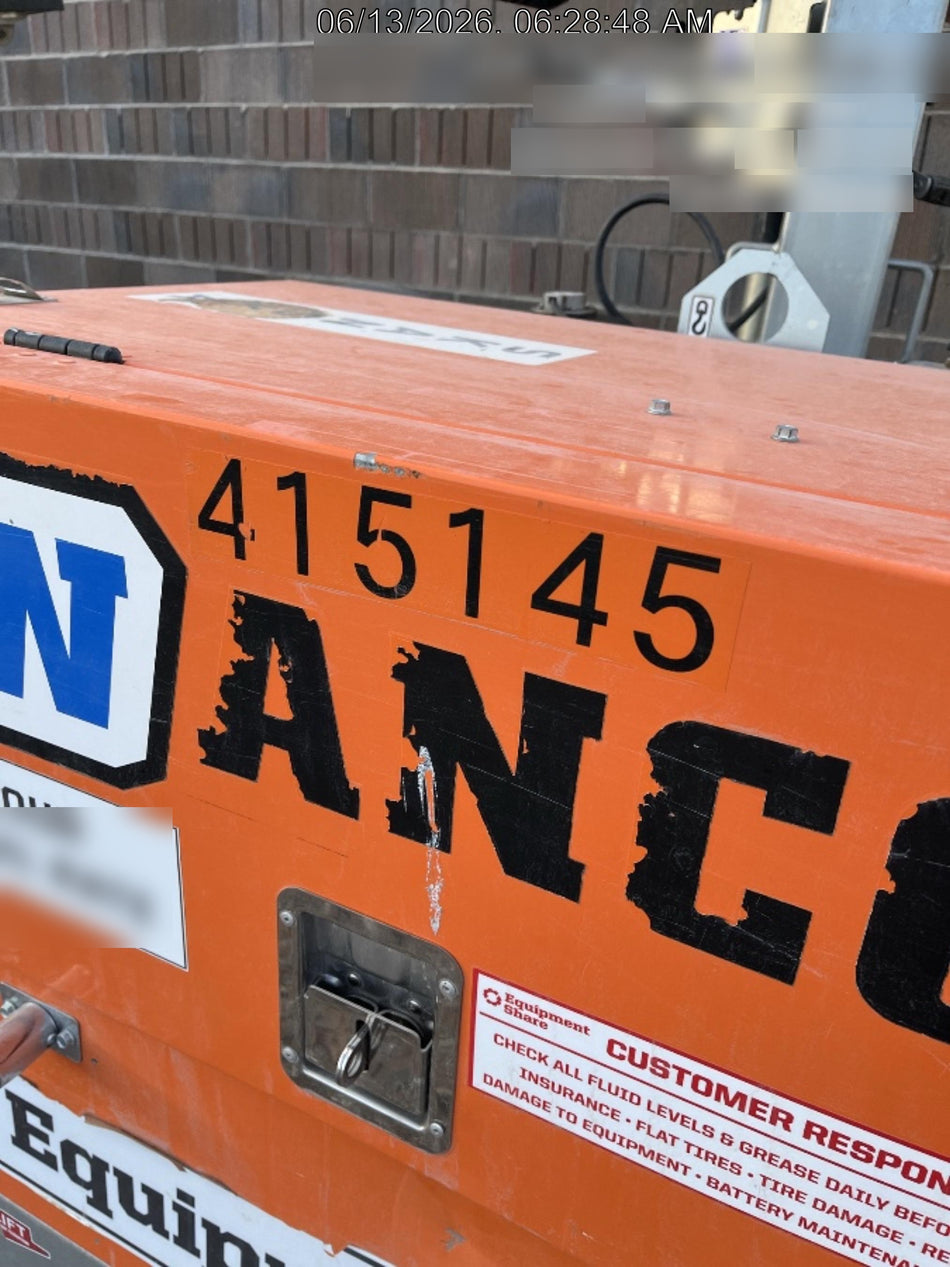 2024 Wanco WLTT-4MM4K Diesel, Deep Sea Controller, Shore Power Plug, Auto Start, (4) 350W LED Floodlights, 4kW Generator, 60 Gal Fuel Tank, 2" Ball, T3