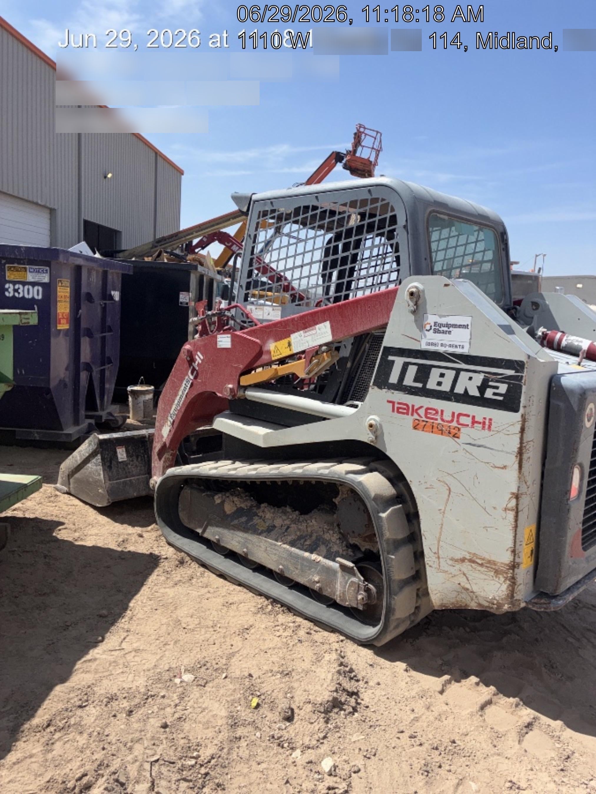 2022 TAKEUCHI TL8R2-R