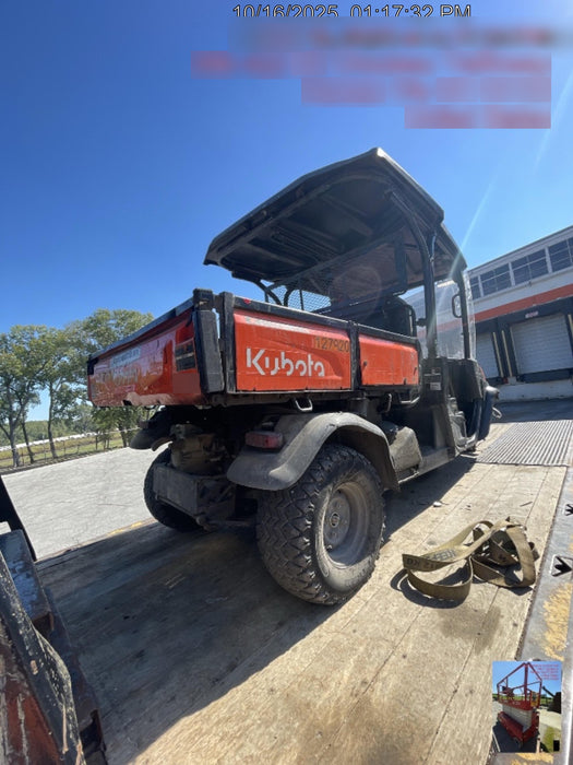 2020 Kubota RTV-X1140W-H Plastic Canopy, Windshield Acrylic Clear, LED Strobe Light, Wire Harness Kit, Back up Alarm