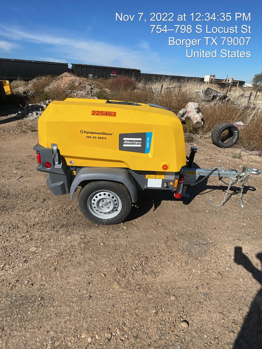2022 ATLAS COPCO XAS 110