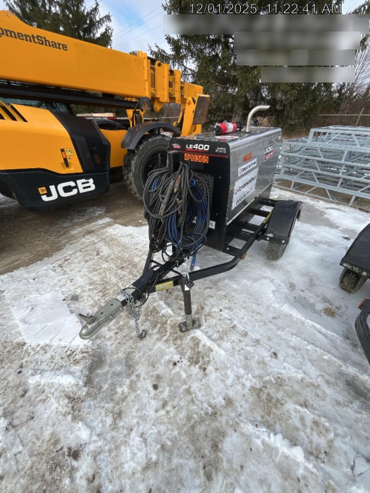 2024 Lincoln Electric LE400 Kubota V1505, Trlr, Cable Rack, Light Kit, ES Decals, T3