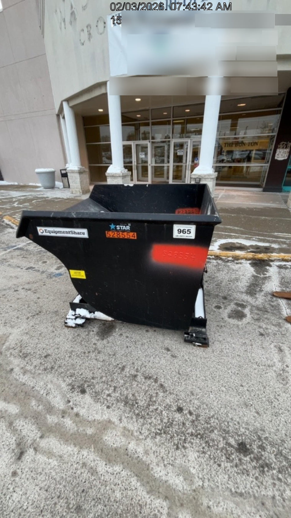 2025 STAR INDUSTRIES M-1820 - Self-Dump Hopper