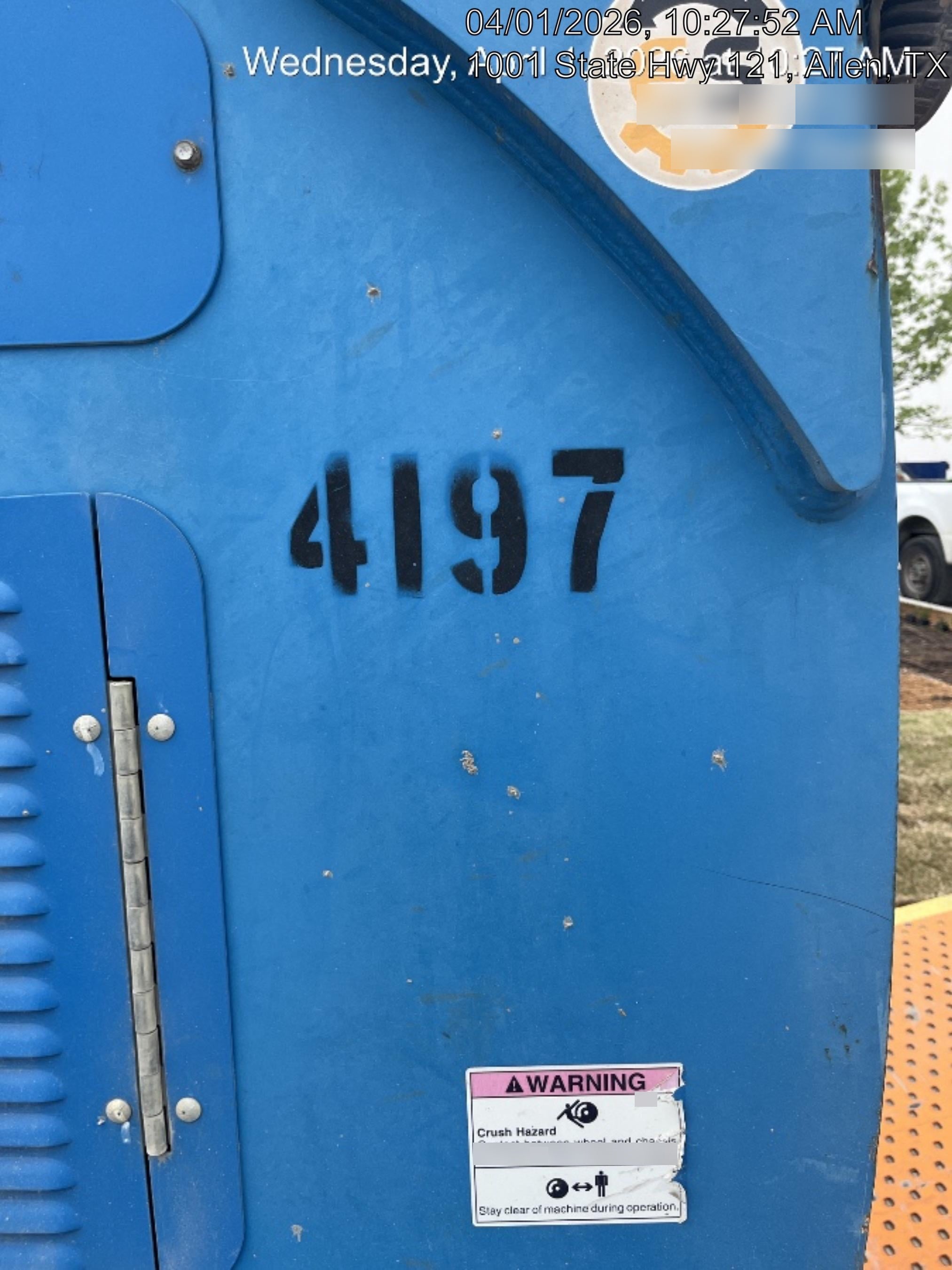 2017 Genie GTH-1056 Genie GTH1056, Solid Tires, 60" carriage, Light Kit, Open ROPS
