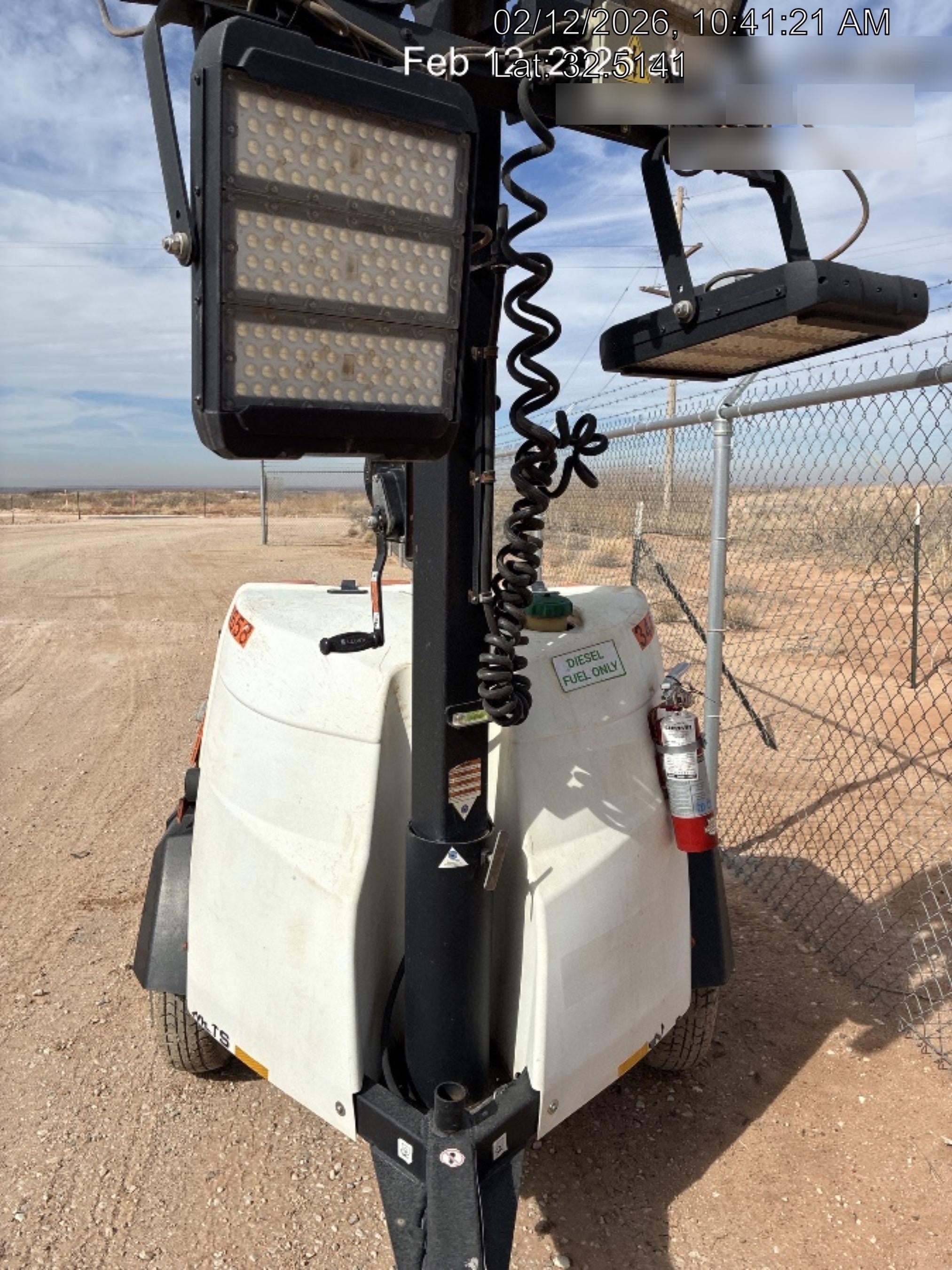 2023 Generac MLT2 Diesel, Flex Switch 120V Input, Powerzone Controller, (4) 320W LED Lights, 4kW Generator, 39.9 Gal Fuel Tank, 2" Ball, T3