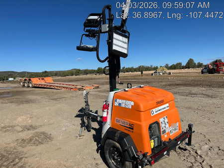 2024 Generac MLT2 Diesel, Flex Switch 120V Input, Powerzone Controller, 
(4) 320W LED Lights, 4kW Generator, 39.9 Gal Fuel Tank, 2" Ball, T3