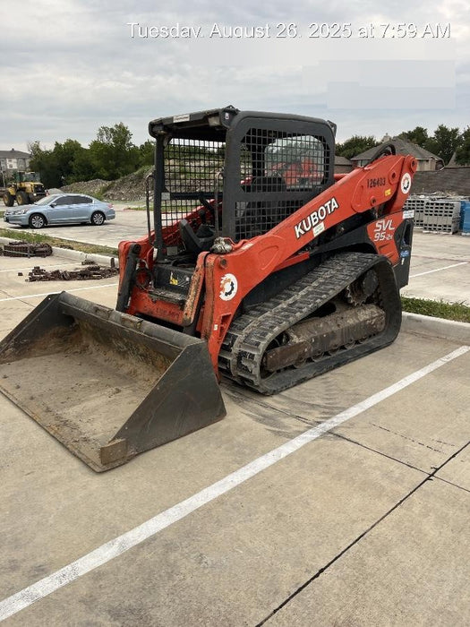 2020 Kubota SVL95-2S Open ROPS, Tier 4 Kubota Engine, Quick Coupler