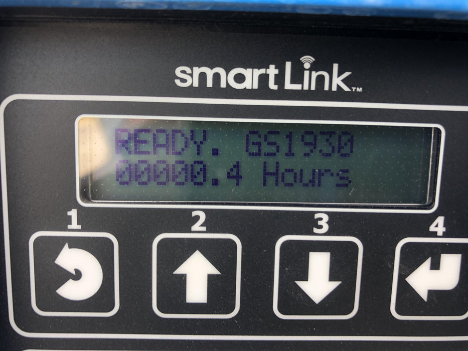 2020 Genie GS-1930 Solid Non Marking Tires, Beacon, Folding rails with half height swing gate, 800W Inverter