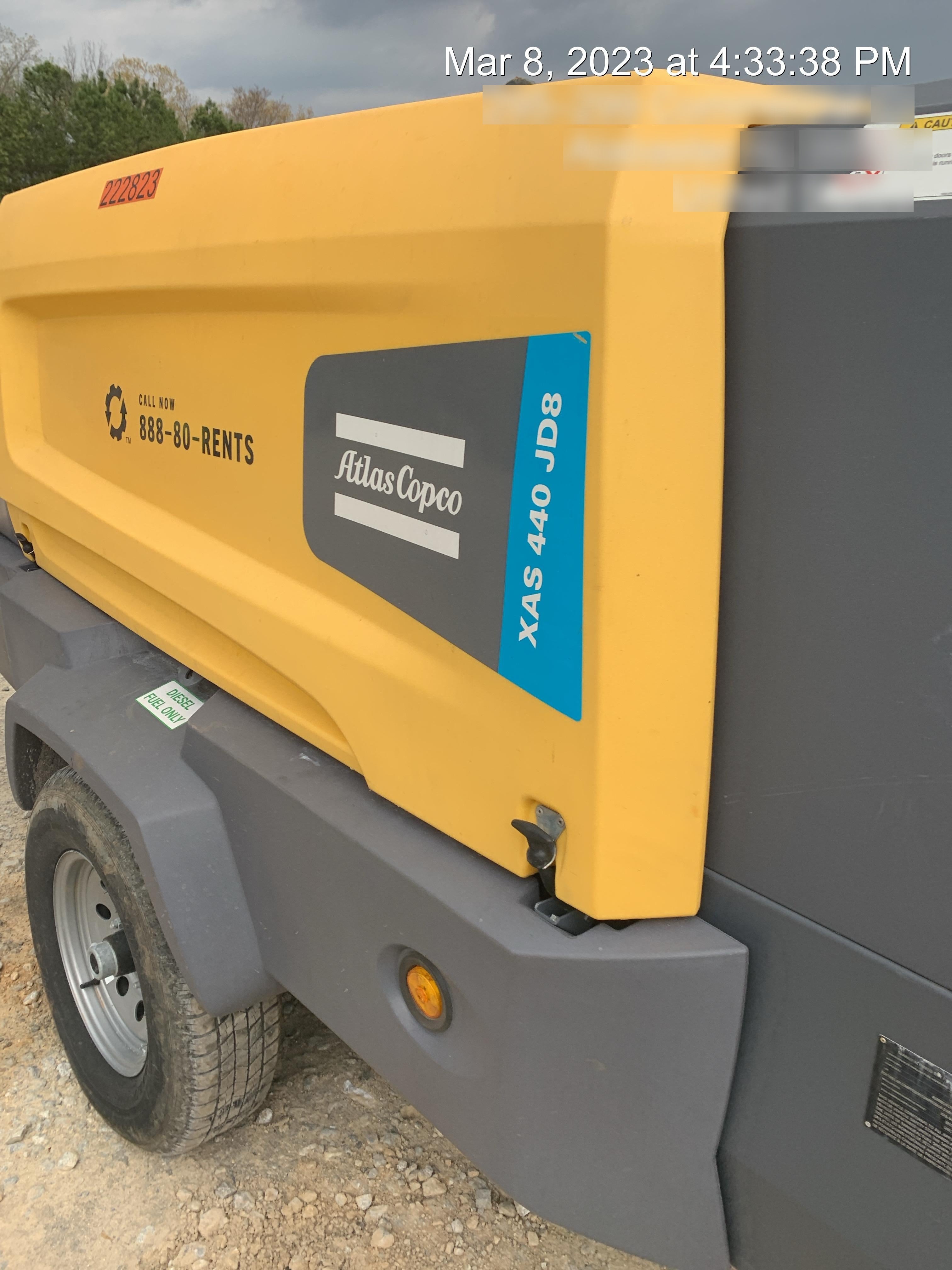 2022 ATLAS COPCO XAS440