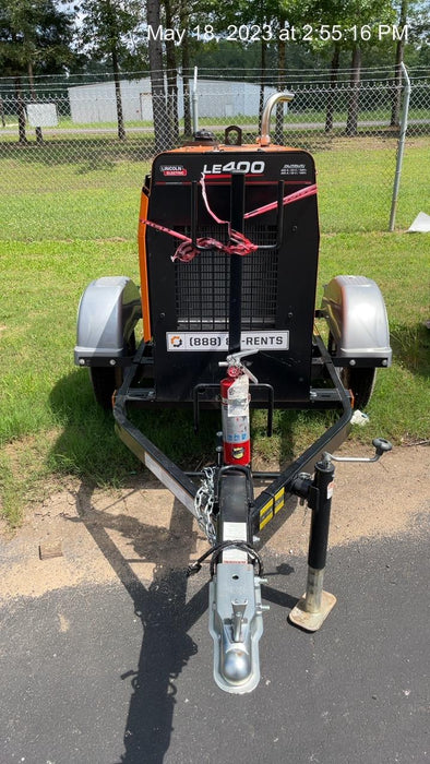 2022 Lincoln Electric LE400 Kubota V1505, Trlr, Cable Rack, Light Kit, ES Decals, T3