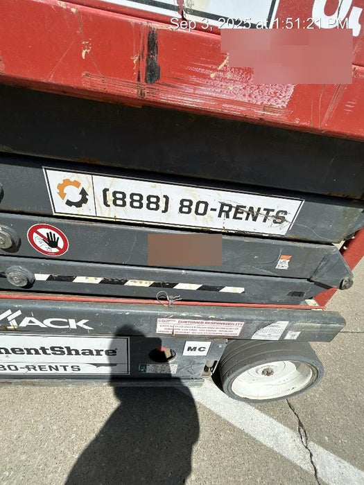 2019 Skyjack SJIII-3226 Standard Options