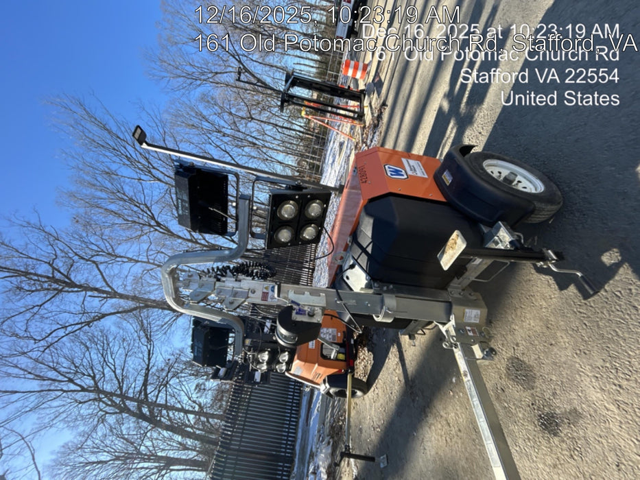 2024 Wanco WLTT-4MM4K Diesel, Deep Sea Controller, Shore Power Plug, Auto Start, (4) 350W LED Floodlights, 4kW Generator, 60 Gal Fuel Tank, 2" Ball, T3
