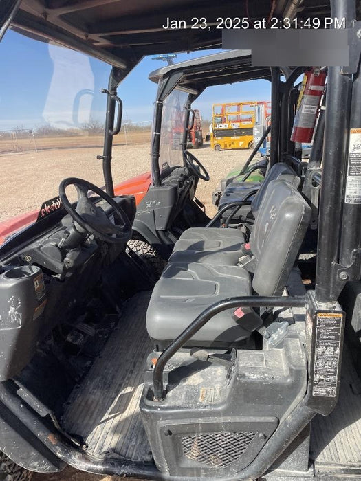 2020 Kubota RTV-X1140W-H Canopy, 4-Seater, Diesel, Windshield Acrylic Clear, Strobe Light, Backup Alarm