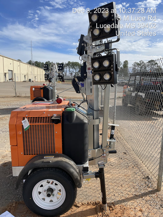 2023 Wanco WLTT-4MM4K Diesel, Deep Sea Controller, Shore Power Plug, Auto Start, (4) 350W LED Floodlights, 4kW Generator, 60 Gal Fuel Tank, 2" Ball, T3