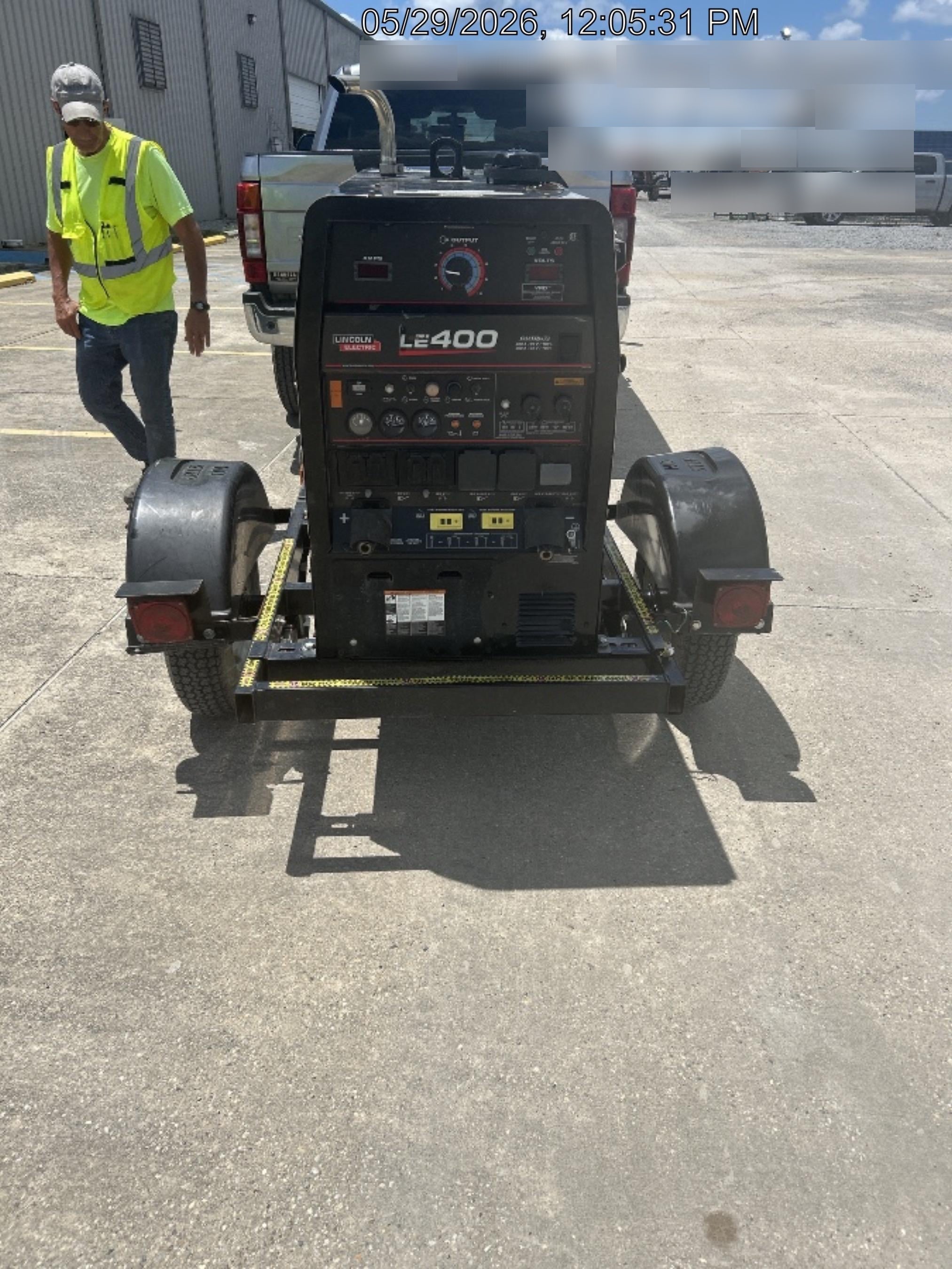 2024 Lincoln Electric LE400 Kubota V1505, Trlr, Cable Rack, Light Kit, ES Decals, T3