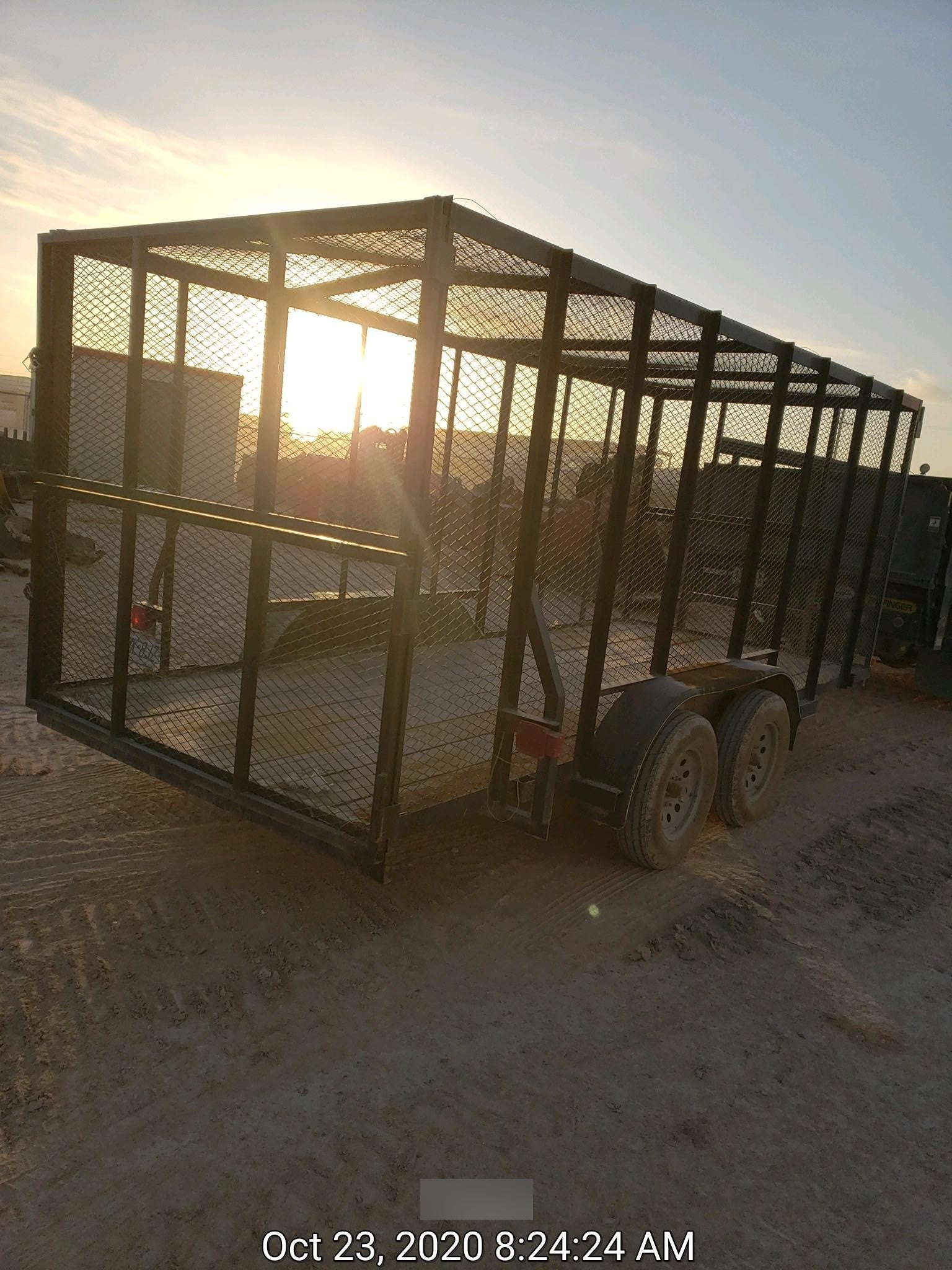 2019 CENTEX Trash Trailer