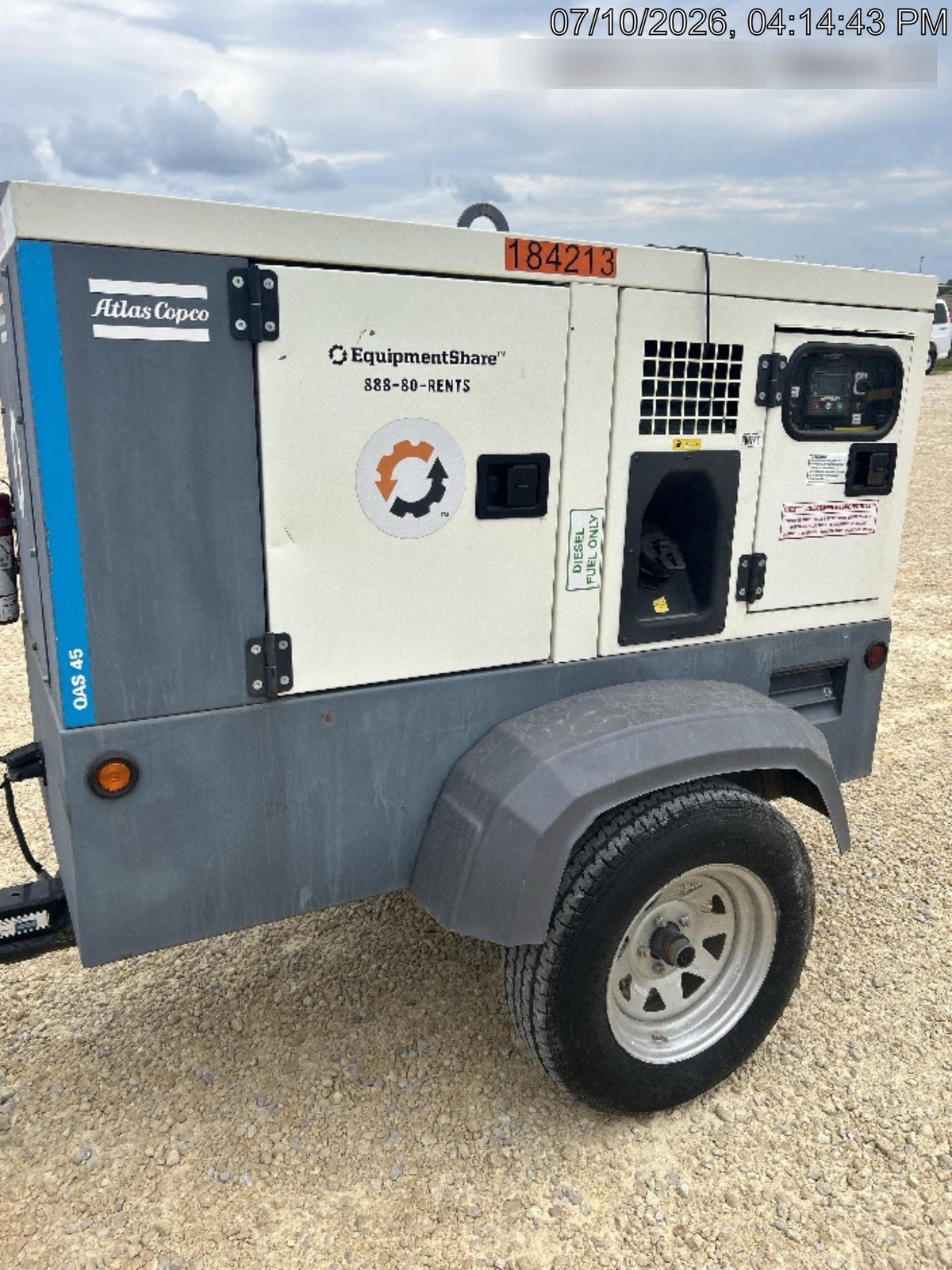 2021 ATLAS COPCO QAS45 CWK