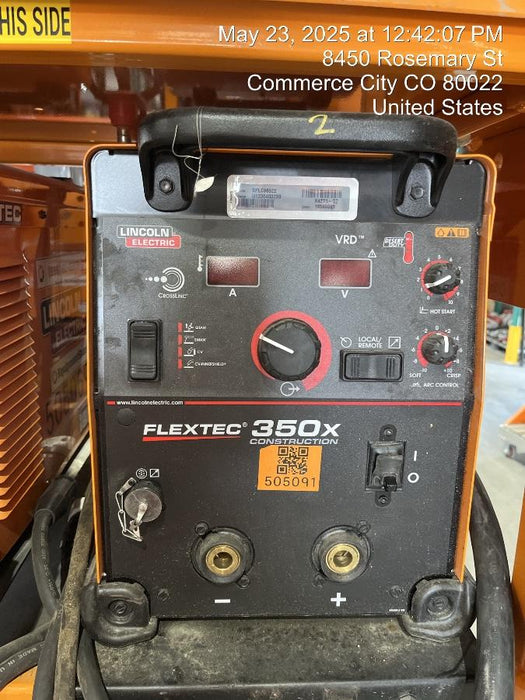 2025 LINCOLN ELECTRIC FLEXTEC 350X