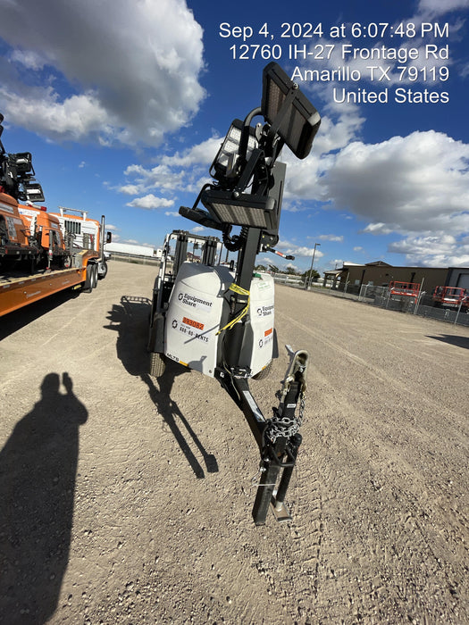 2024 Generac MLT2 Diesel, Flex Switch 120V Input, Powerzone Controller, 
(4) 320W LED Lights, 4kW Generator, 39.9 Gal Fuel Tank, 2" Ball, T3