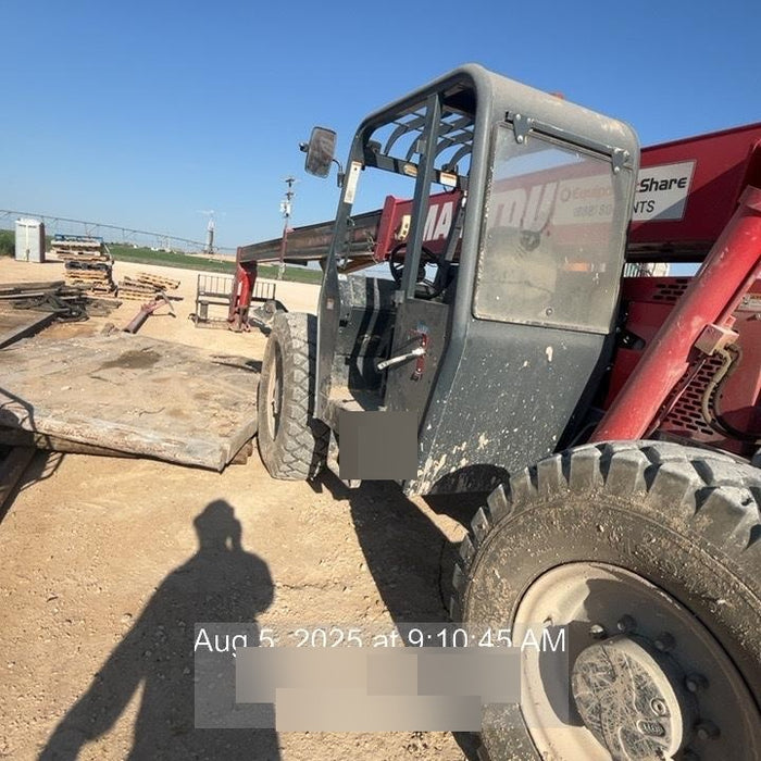 2018 Manitou 12042 Manitou MTA 12042 w/Open ROPS, Work Lights/Strobe, Aux Hyd, Solid Tires, Lift Hook, 66" Carriage, 72" Forks, Outriggers