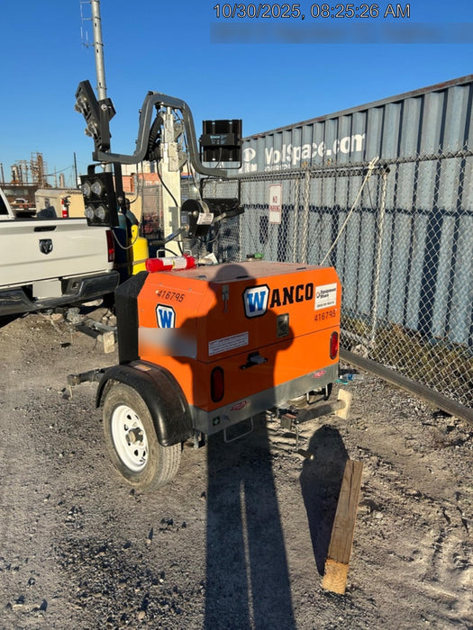 2024 Wanco WLTT-4MM4K Diesel, Deep Sea Controller, Shore Power Plug, Auto Start, (4) 350W LED Floodlights, 4kW Generator, 60 Gal Fuel Tank, 2" Ball, T3