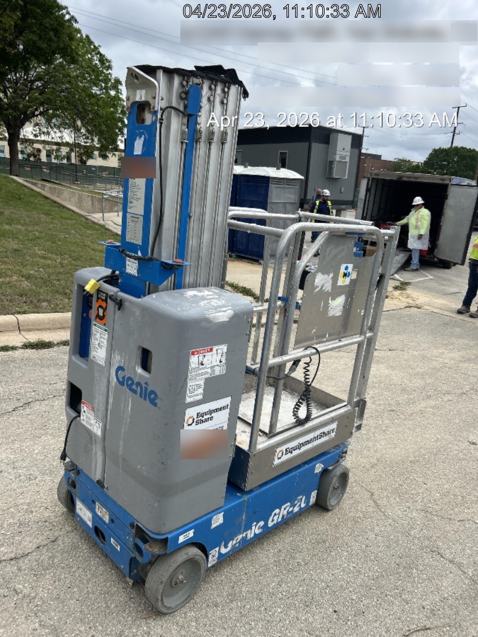 2020 GENIE GR-20