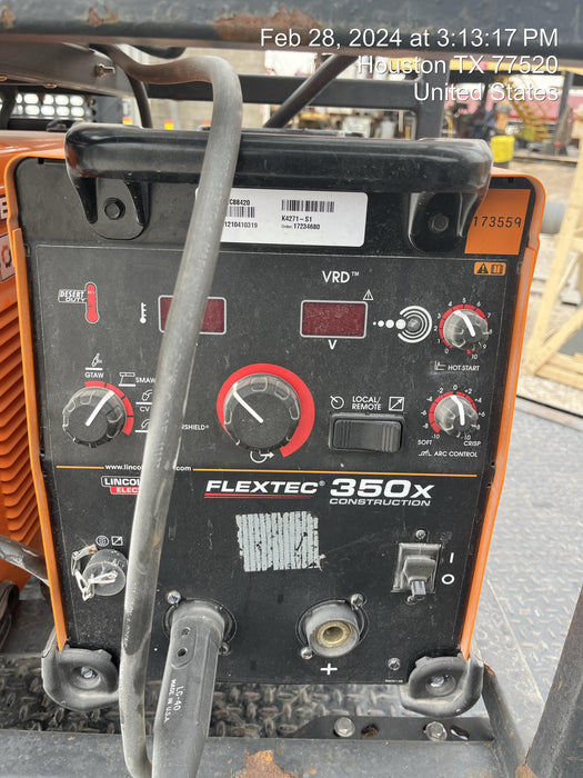 2021 LINCOLN ELECTRIC FLEXTEC 350X