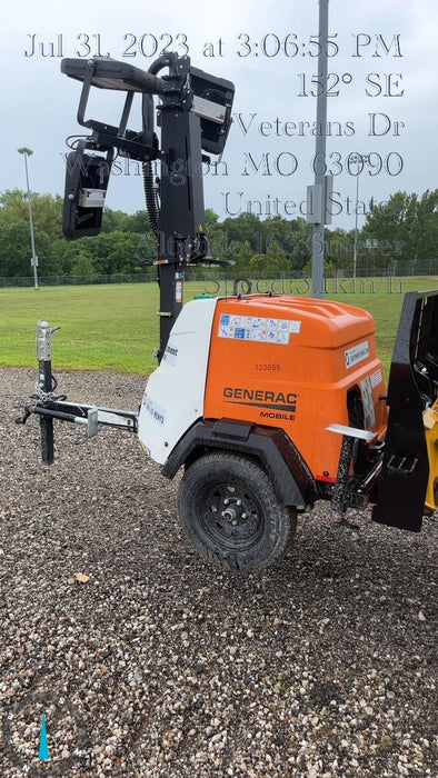 2023 Generac MLT2 Diesel, Flex Switch 120V Input, Powerzone Controller, (4) 320W LED Lights, 4kW Generator, 39.9 Gal Fuel Tank, 2" Ball, T3