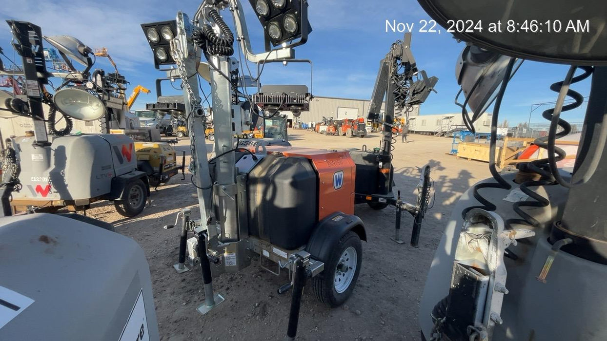 2024 Wanco WLTT-4MM4K Diesel, Deep Sea Controller, Shore Power Plug, Auto Start, (4) 350W LED Floodlights, 4kW Generator, 60 Gal Fuel Tank, 2" Ball, T3