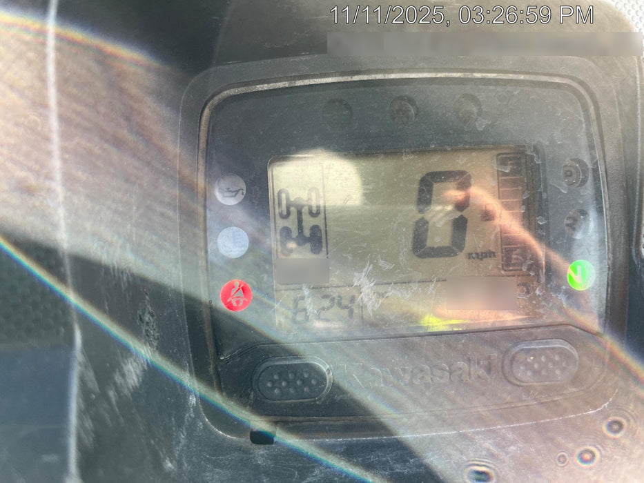 2019 Kawasaki Mule PRO-DXT Standard Options, Backup Alarm, Beacon, Plastic Hard Top, Poly Windshield, Horn Kit