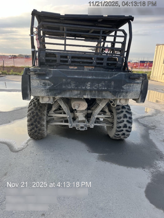 Kawasaki Mule PRO-DXT Movement Alarm, Beacon, Hard Top, ES Track Hardware