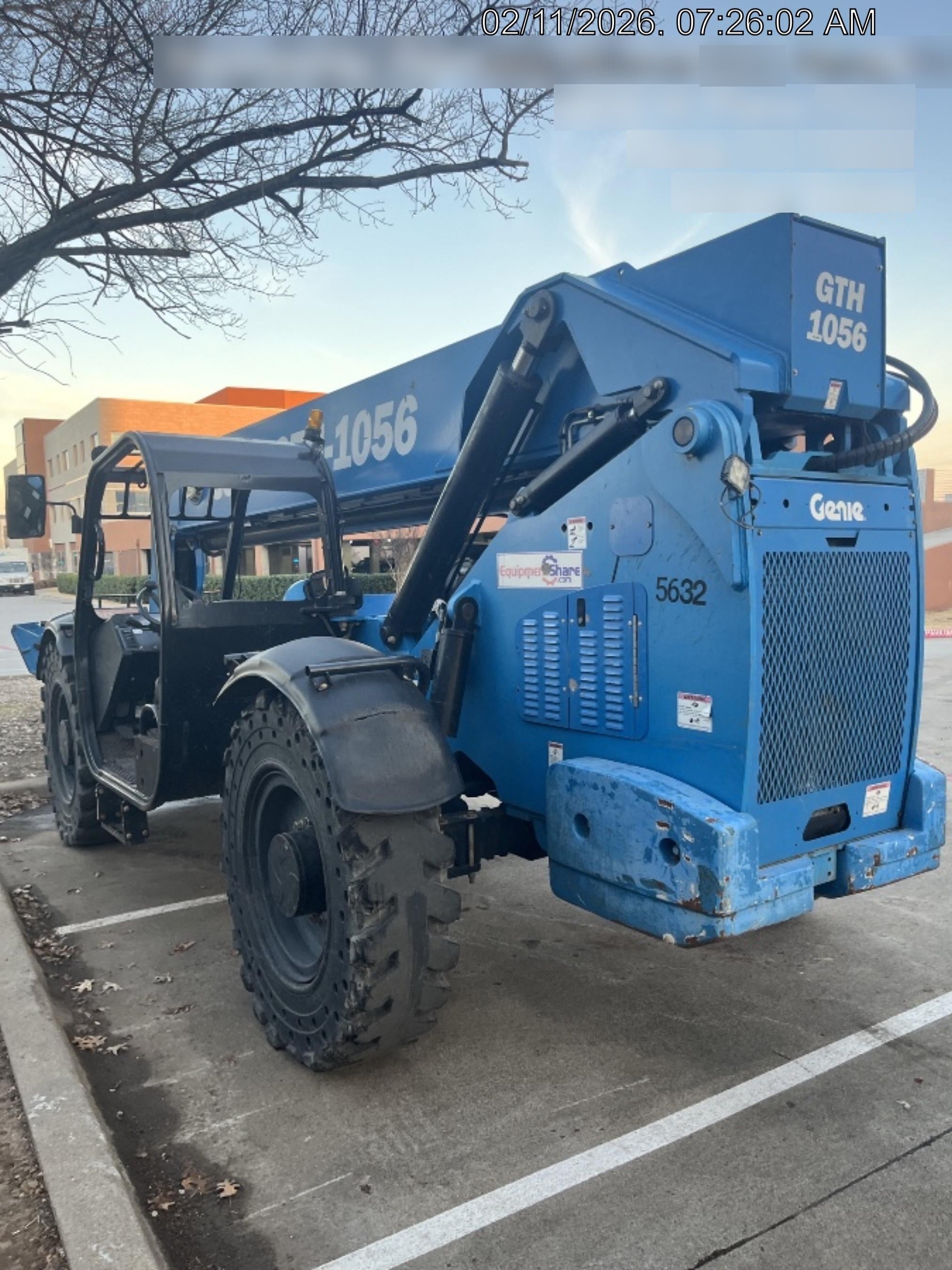 2017 GENIE GTH-1056