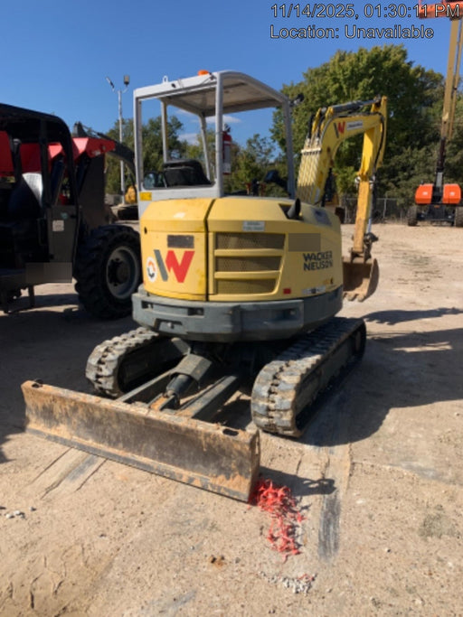 2020 Wacker Neuson EZ36 MX,TRK,LONG,CANOPY w/QC Coupler, 12"/18"/24" HD Buckets
