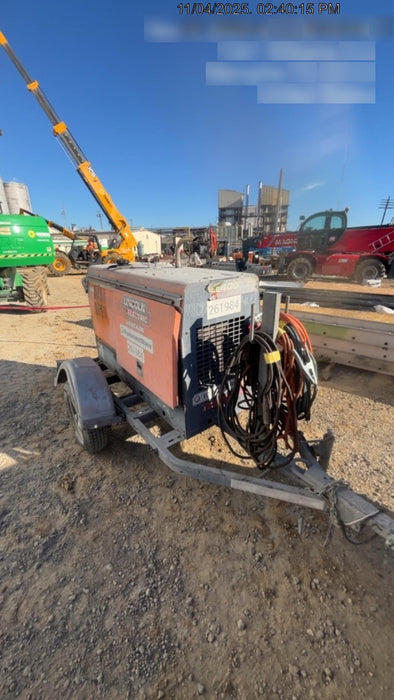 2022 Lincoln Electric LE400 Kubota V1505, Trlr, Cable Rack, Light Kit, ES Decals, T3