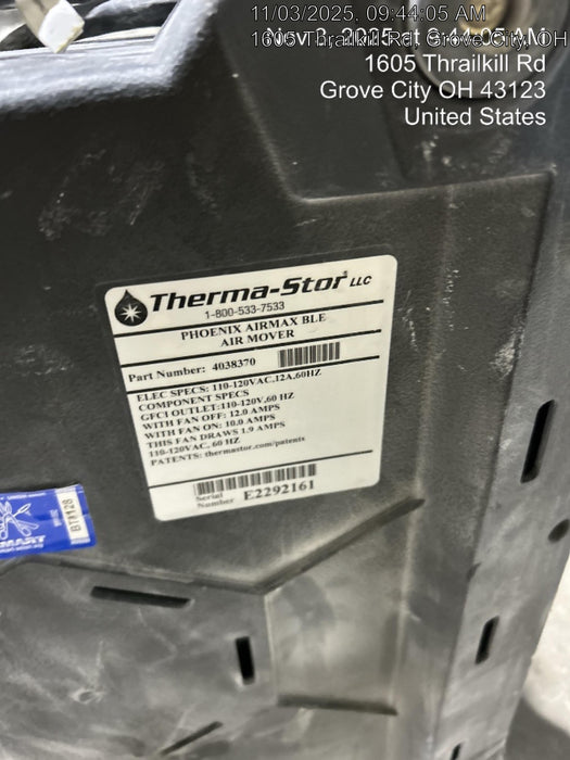 2022 PHOENIX AirMAX Radial Air Mover