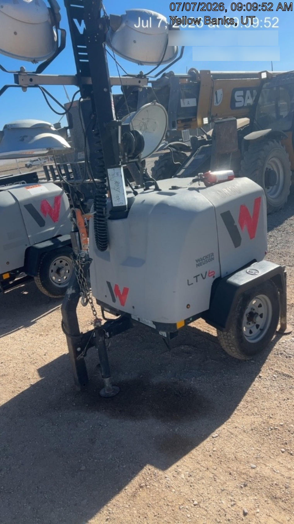 Wacker Neuson LTV6K-MH Wacker Neuson LTV6K Towable Light Tower
