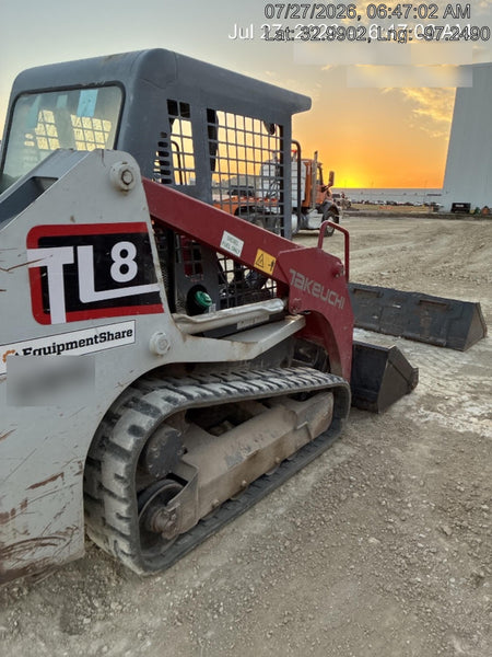 2019 TAKEUCHI TL8W