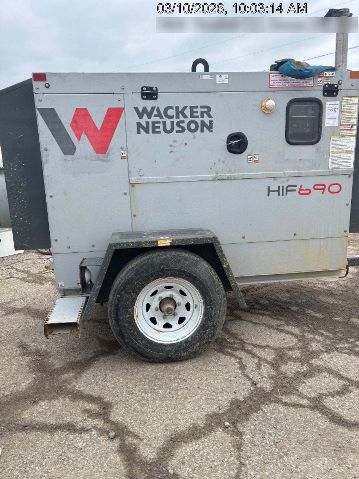 2019 WACKER NEUSON HIF 690
